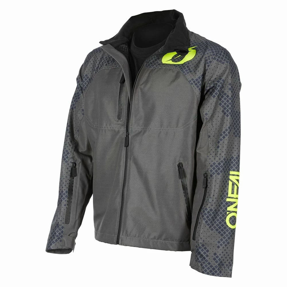 O'Neal Shore Rain Jacket Gray/neon Yellow 3 O'Neal Shore Rain Jacket Gray/neon Yellow