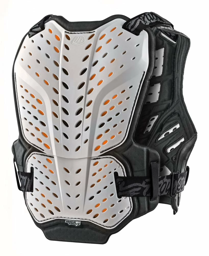 Troy Lee Designs Rockfight CE Chest Protector White 3 Troy Lee Designs Rockfight CE Chest Protector White