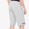 100PERCENT 100% Ridecamp Women Short Grey -Endura Verkaufsladen 45901 007 back 1500x1500