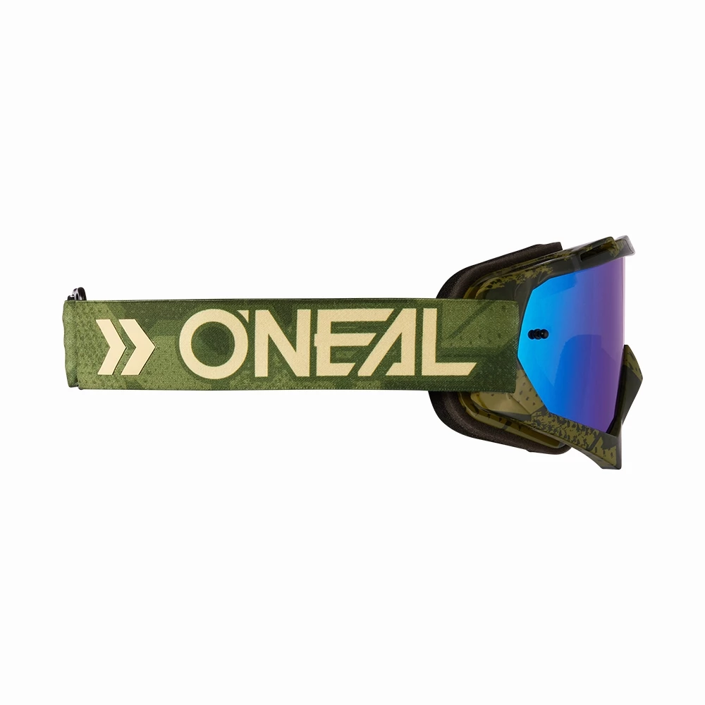 O'Neal B-10 Goggle Camo Radium Blue – Military Green 4 O'Neal B-10 Goggle Camo Radium Blue – Military Green – Bild 2