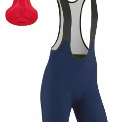 Gonso Damen-Radshort SITIVO BIB Etheral Blu/fire