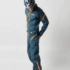 Dirtlej Dirtsuit Core Edition Steel Blue/orange -Endura Verkaufsladen dirtlej dirtsuit core edition 2