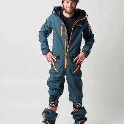 Dirtlej Dirtsuit Core Edition Steel Blue/orange -Endura Verkaufsladen dirtlej dirtsuit core edition 5