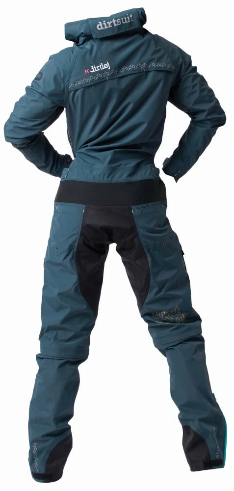 Dirtlej Dirtsuit Core Edition Ladies Steel Blue/turq 3 Dirtlej Dirtsuit Core Edition Ladies Steel Blue/turq