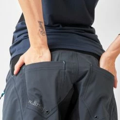 Dirtlej Trailscout Waterproof Ladies Steel Blue/turq -Endura Verkaufsladen dirtlej trailscout ladies waterproof shorts 2022 studio 8