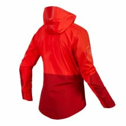 Endura Damen SingleTrack Jacke Hi-Viz Koralle