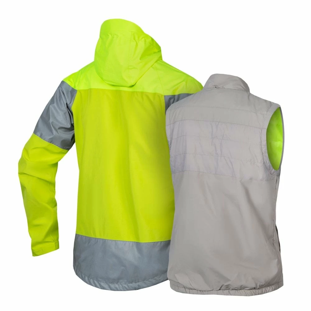 Endura Urban Luminite 3 In 1 Jacke II Neon-Gelb 3 Endura Urban Luminite 3 In 1 Jacke II Neon-Gelb