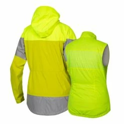 Endura Damen Urban Luminite 3 In 1 Jacke II Neon-Gelb