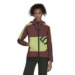 FIVETEN Bike All-Mountain Regenjacke Crimson -Endura Verkaufsladen h46073 3 apparel on model standard view white