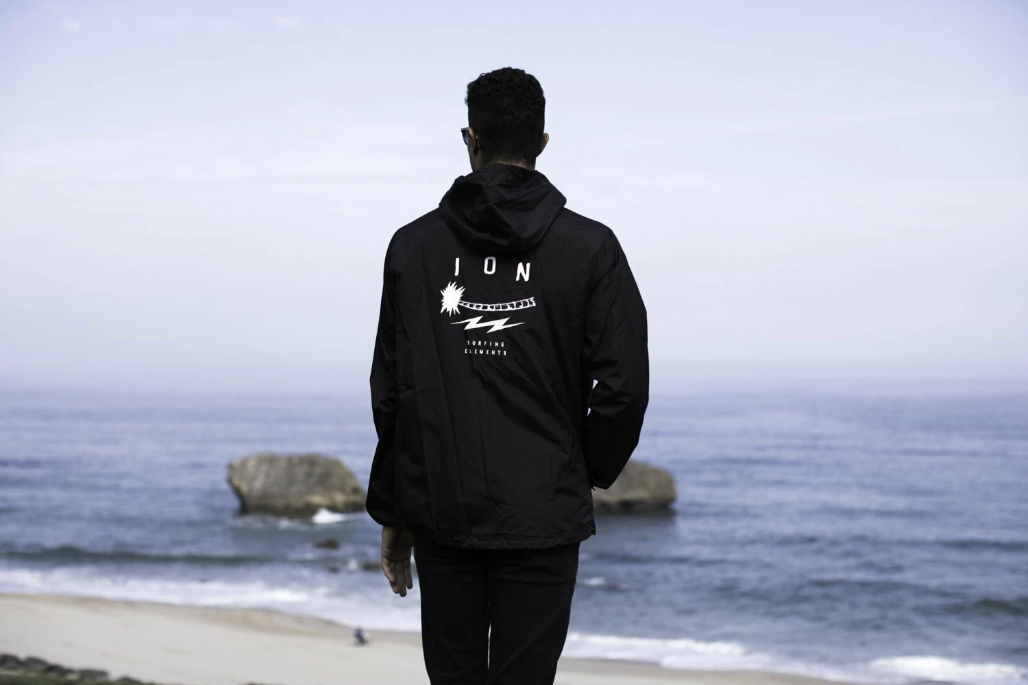 ION Rain Jacket Black 4 ION Rain Jacket Black – Bild 2